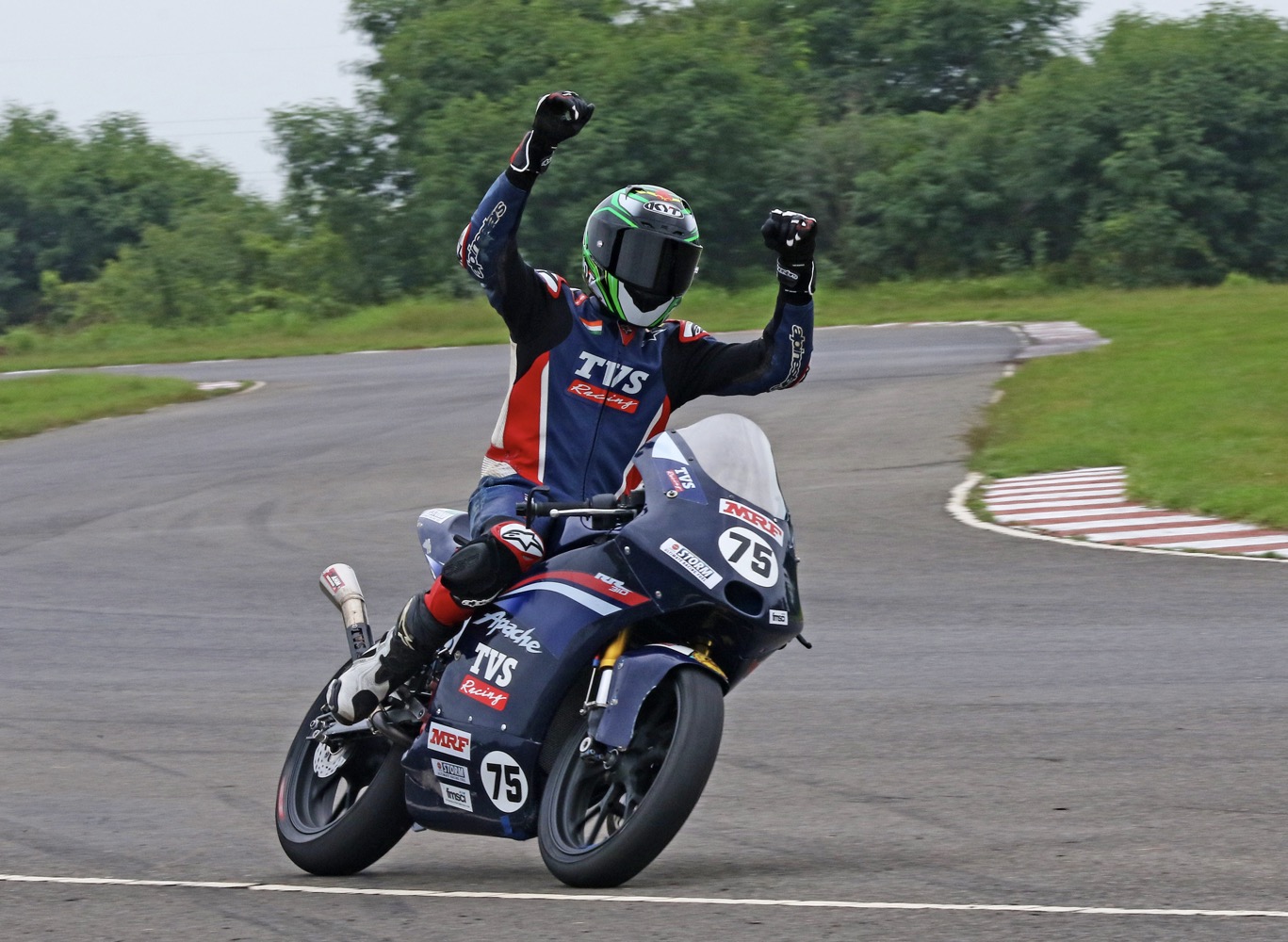 Sarthak Chavan and Chiranth Vishwanath Split Wins in MRF NRC Round 4