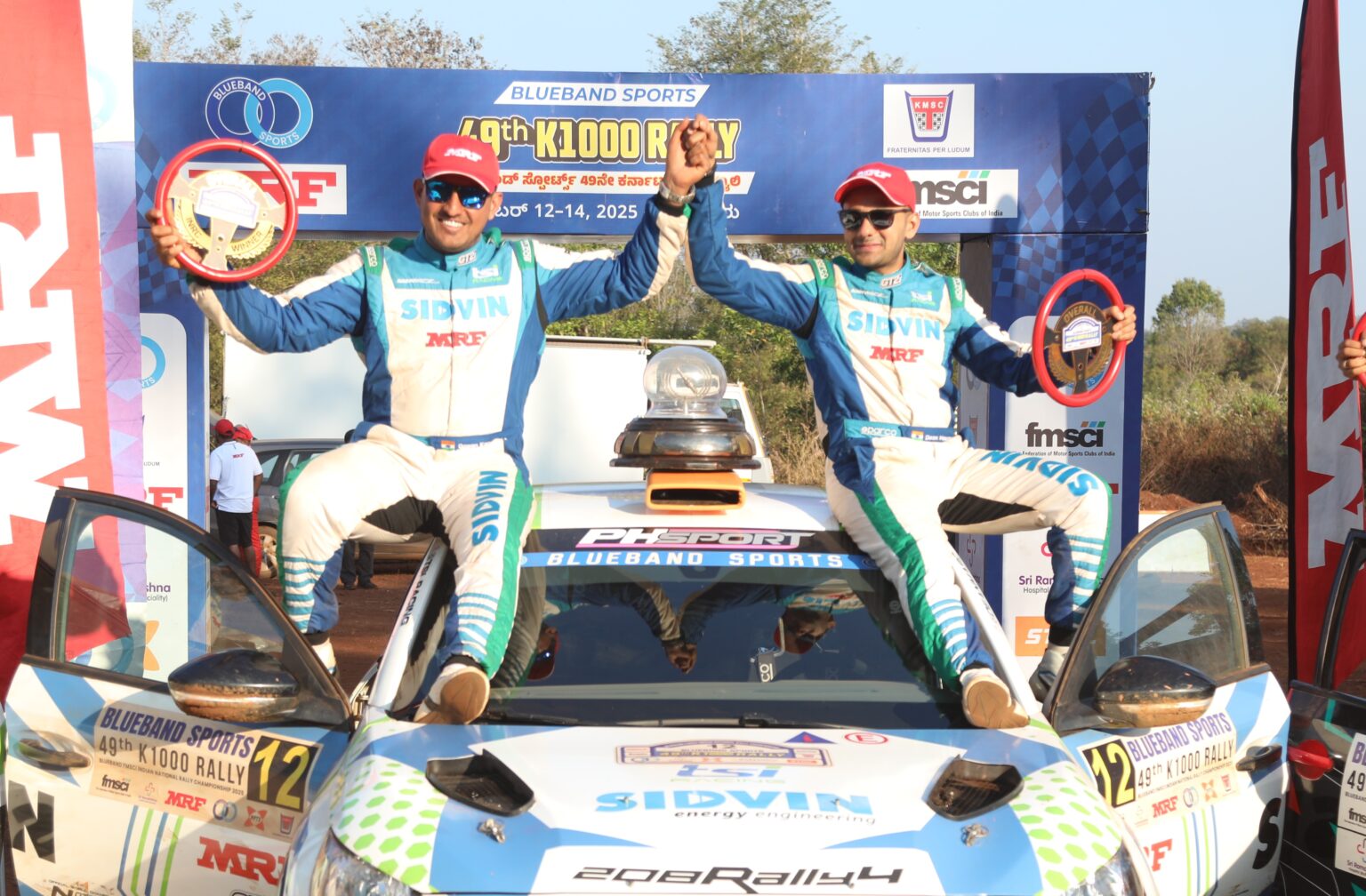 TSI Racing’s Dean-Gagan clinch a hat-trick of wins; Pragathi creates history: K1000 Rally