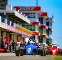 MRF MMSC FMSCI Indian National Car Racing Championship Round 2