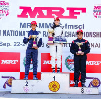 MRF MMSC FMSCI Indian National Car Racing Championship Round 2