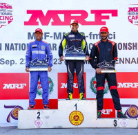 MRF MMSC FMSCI Indian National Car Racing Championship - Round 2