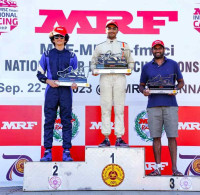 MRF MMSC FMSCI Indian National Car Racing Championship - Round 2