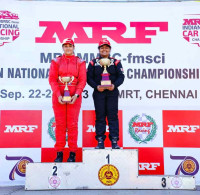 MRF MMSC FMSCI Indian National Car Racing Championship - Round 2