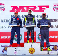 MRF MMSC FMSCI Indian National Car Racing Championship Round 2