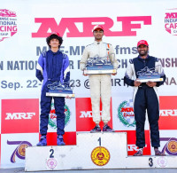 MRF MMSC FMSCI Indian National Car Racing Championship Round 2