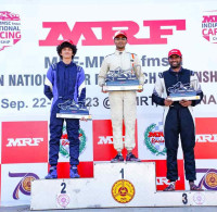 MRF MMSC FMSCI Indian National Car Racing Championship - Round 2