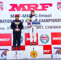 MRF MMSC FMSCI Indian National Car Racing Championship Round 2