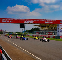 MRF MMSC FMSCI Indian National Car Racing Championship Round 2