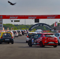 MRF MMSC FMSCI Indian National Car Racing Championship Round 2