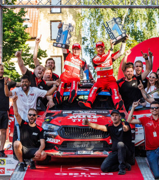 Team MRF Tyres clinches the FIA ERC 2025 Team Championship in Croatia Team MRF Tyres clinches the FIA ERC 2025 Team Championship in Croatia