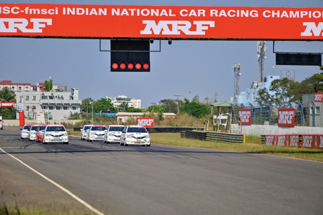 Mrf Racing 2024 - MRF MMSC FMSCI Indian National Car Racing Championship - Images ...